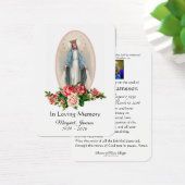 Carte Sainte du Mémorial funéraire catholique Vier (Bureau)