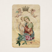 Carte Sainte du Mémorial funéraire catholique Vier (Devant)