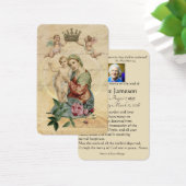 Carte Sainte du Mémorial funéraire catholique Vier (Bureau)