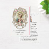 Carte Sainte du Mémorial funéraire catholique Vier (Bureau)