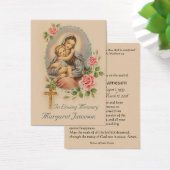 Carte Sainte du Mémorial funéraire catholique Vier (Bureau)