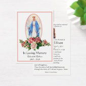 Carte Sainte du Mémorial funéraire catholique Vier (Bureau)