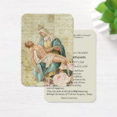 Carte Sainte du Mémorial funéraire catholique Vier (Bureau)