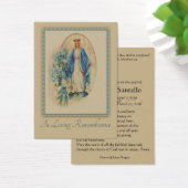 Carte Sainte du Mémorial funéraire catholique Vier (Bureau)