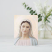 Carte Sainte du Mémorial funéraire catholique Vier (Debout devant)