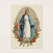 Carte Sainte du Souvenir catholique de la première (Devant)