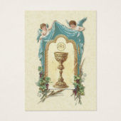 Carte Sainte du Souvenir catholique de la première (Devant)