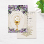 Carte Sainte du Souvenir catholique de la première (Bureau)