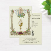 Carte Sainte du Souvenir catholique de la première (Bureau)