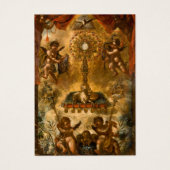 Carte Sainte du Souvenir catholique de la première (Devant)