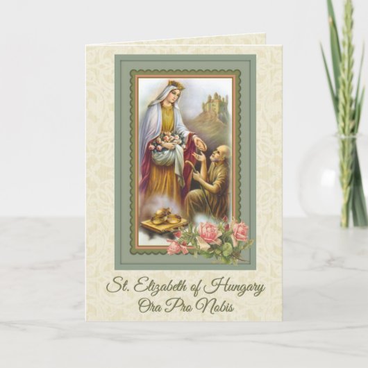 Carte Sainte Élisabeth de Hongrie (Devant)