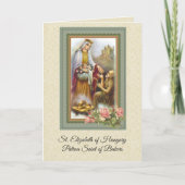 Carte Sainte Élisabeth de Hongrie (Devant)