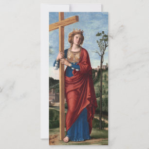 Carte Sainte Hélène avec la Vraie Croix Art sacré