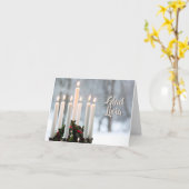 Carte Sainte-Lucie | Fête de Lucie (Fleur jaune)