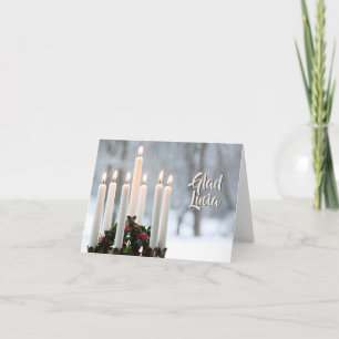 Carte Sainte-Lucie Fête de Lucie