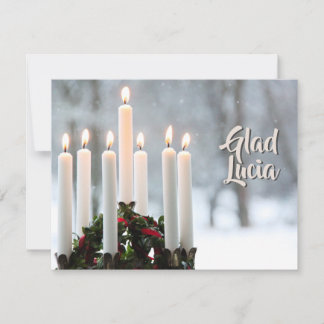 Carte Sainte-Lucie | Fête de Lucie