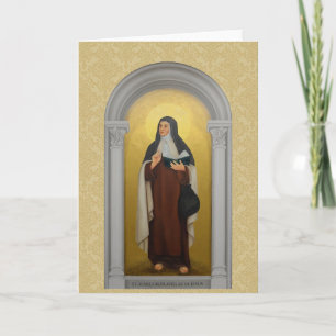Carte Sainte Maria Maravillas de Jesus Carmelite Saint