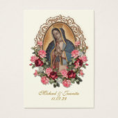 Carte Sainte Mariage de Guadalupe (Devant)