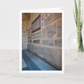 Carte Sainte-Marie de Trastevere, Art mosaïque, Rome, It (Devant)