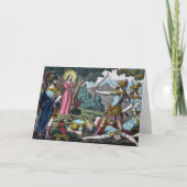 Carte Sainte Philomène percée de flèches (Devant)