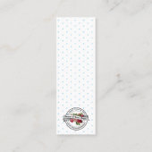 Carte sainte religieuse de mère de Vierge bénie (Dos)