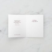 Carte Sainte Rose de Lima Priez Pour Nous (Intérieur)