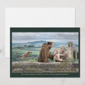 Carte Sainte | Saint François avec Bonaventure (Devant / Derrière)