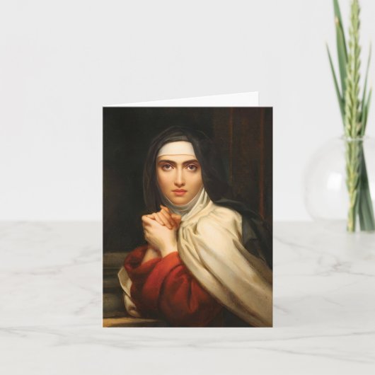 Carte Sainte Thérèse d'Avila (Devant)