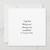 Carte Sainte-Thérèse de Avila (Dos)