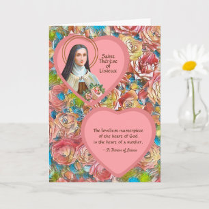 Carte Sainte Thérèse de Lisieux (BJE 01; Citation pour l