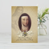 Carte Sainte Thérèse Margaret Redi du Sacré-Coeur (Debout devant)