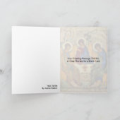 Carte Sainte Trinité Par Andrei Rublev (Intérieur)