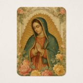 Carte Sainte Vierge de Guadalupe Prière (Devant)