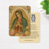 Carte Sainte Vierge de Guadalupe Prière (Bureau)