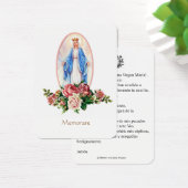 Carte Sainte Vierge Marie (Bureau)