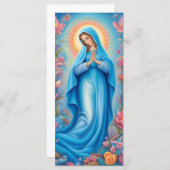  Carte Sainte Vierge Marie (Devant / Derrière)