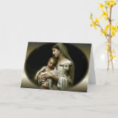 Carte Sainte Vierge Marie (Fleur jaune)