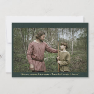 Carte Sainte Vratislaus avec Wenceslaus