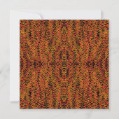 Carte Saison d'automne changement de couleurs feuillage  (Devant)