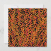 Carte Saison d'automne changement de couleurs feuillage  (Devant)