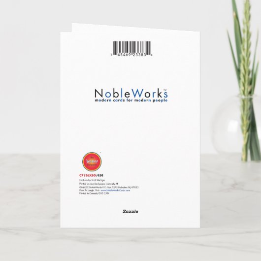 Carte Saison de Joyeux Noël (Dos)