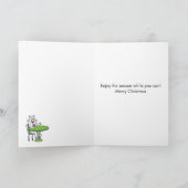 Carte Saison de Joyeux Noël (Intérieur)