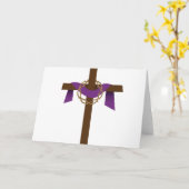 Carte Saison De Lent Cross (Fleur jaune)