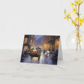 Carte Saison de Noël maltaise (Fleur jaune)