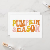 Carte Saison des citrouilles (Devant/Arrière en situation)