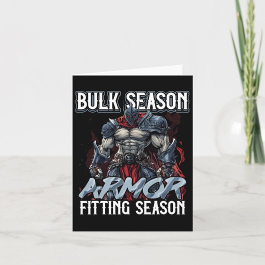 Carte Saison en vrac Armor Fitting Season Gym meme (Devant)