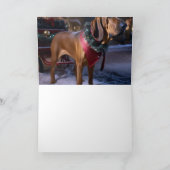 Carte Saison Festive de Noël de Bloodhound (Intérieur)