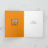 Carte Saison glorieuse de Thanksgiving (Intérieur)