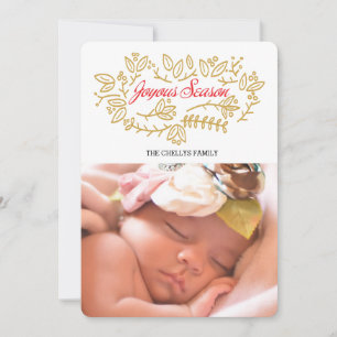 Carte Saison joyeuse