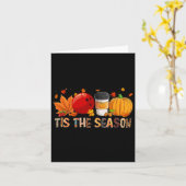 Carte Saison Leopard Citrouille Bowling Halloween Leaf a (Fleur jaune)